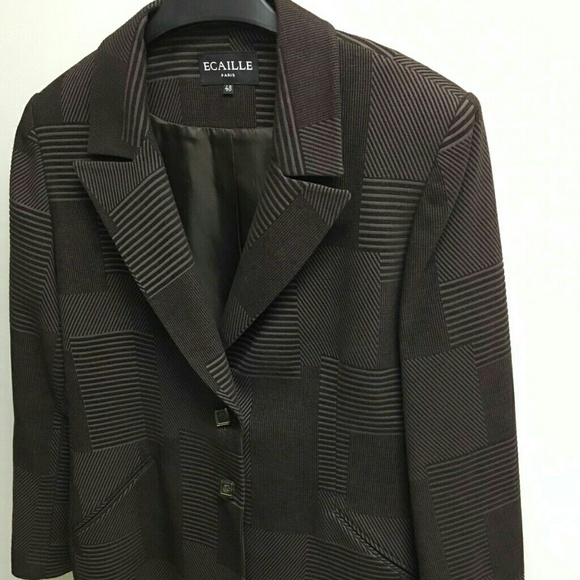 ECAILLE Paris Blazer Sz US 16 - Picture 8 of 8